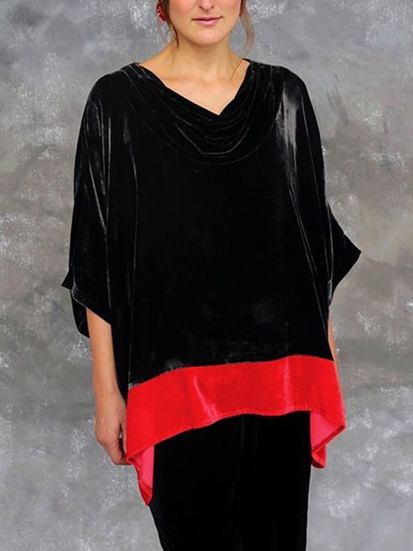 WhatsApp Image 2025-09-07 at 11.43.58 PM (1) Velvet Blouse - Image 1