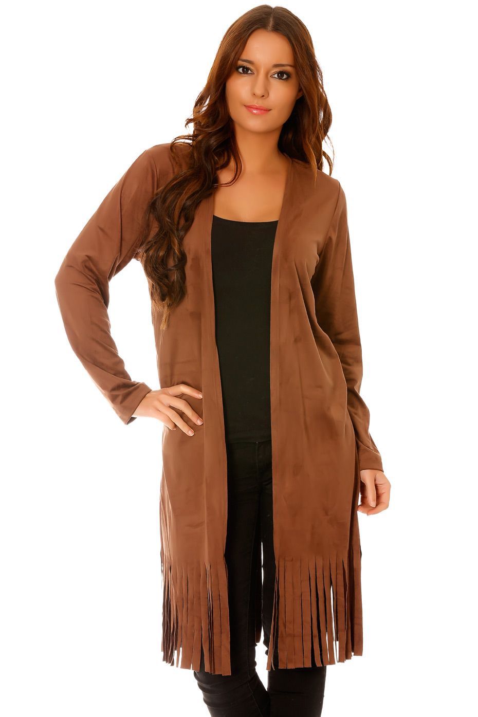 WhatsApp Image 2025-09-12 at 16.49.50 Suede coat - Image 1