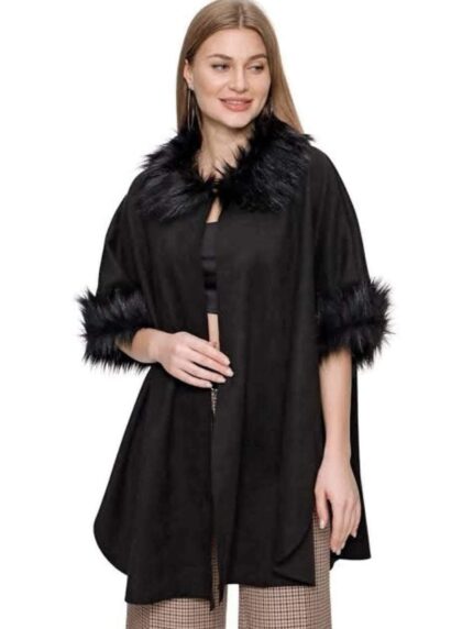 Suede with Fur - One-size